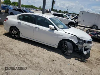 2016 Honda Accord Sport с VIN 1HGCR2F55GA222721, выставлен на аукционе Copart как лот 62662375 с пробегом 104 608 миль миль и Списание • Salvage title. История ставок и продаж доступна на DreamBid. Изображение 4.