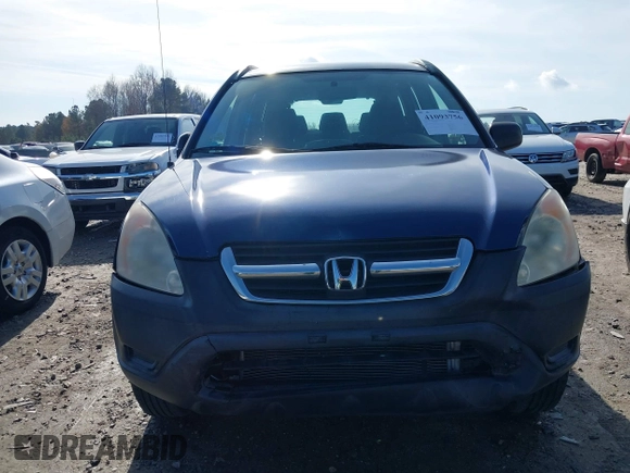 2002 Honda CR-V LX with VIN JHLRD68422C007140, listed as a IAAI auction lot 41093756 with 184,588 mi miles and . Bid and sale history available at carsss.com. Image 12.