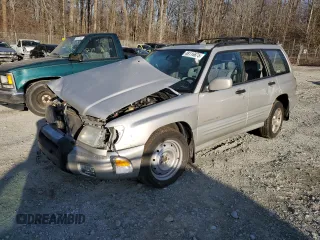 2001 Subaru Forester S w/Premium Pkg with VIN JF1SF65681H749189, listed as a Copart auction lot 48116675 with 249,709 mi miles and Salvage Title. Bid and sale history available at carsss.com. Image 1.