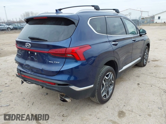 2023 Hyundai Santa Fe Limited with VIN 5NMS4DAL3PH571442, listed as a IAAI auction lot 41542380 with 10,804 mi miles. Bid and sale history available at carsss.com. Image 4.