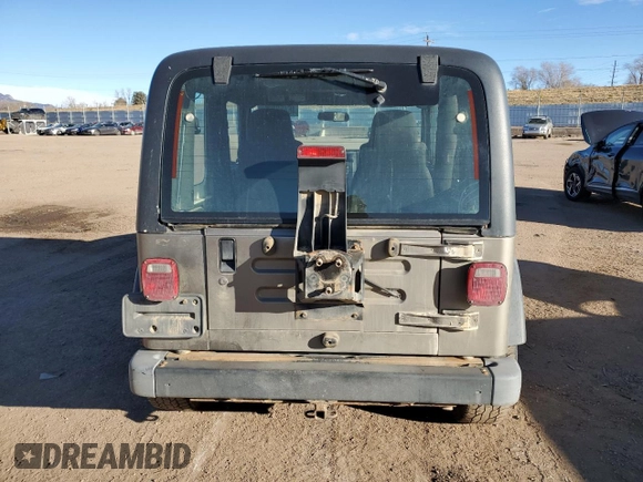 2004 Jeep Wrangler Rubicon with VIN 1J4FA69S04P735406, listed as a Copart auction lot 46459195 with 436,238 mi miles and Clean Title. Bid and sale history available at carsss.com. Image 6.