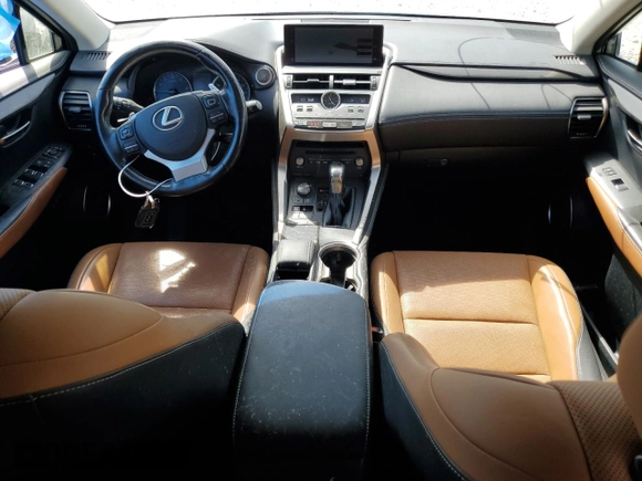 2018 Lexus NX 300 with VIN JTJBARBZ8J2164783, listed as a Copart auction lot 50224135 with 53,729 mi miles and Salvage title. Bid and sale history available at DreamBid. Image 8.