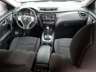 2015 Nissan Rogue S with VIN KNMAT2MT0FP573878, listed as a Copart auction lot 49461925 with 119,607 mi miles and Salvage Title. Bid and sale history available at DreamBid. Image 8.