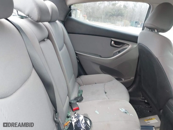 2012 Hyundai Elantra GLS PZEV with VIN 5NPDH4AE9CH138073, listed as a IAAI auction lot 41542700 with 138,580 mi miles. Bid and sale history available at carsss.com. Image 8.