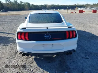 2019 Ford Mustang GT with VIN 1FA6P8CFXK5203249, listed as a IAAI auction lot 41863569 with 86,716 mi miles. Bid and sale history available at carsss.com. Image 17.