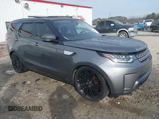 2018 Land Rover Discovery HSE Luxury z VIN SALRT2RV4JA053202, wystawiony jako IAAI lot #41371467 z przebiegiem Nie podano mil oraz . Historia ofert i sprzedaży dostępna na DreamBid. Obrazek 1.