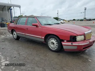 1998 Cadillac DeVille with VIN 1G6KD54Y1WU784929, listed as a Copart auction lot 55525144 with 0 mi miles and Salvage Title. Bid and sale history available at carsss.com. Image 4.