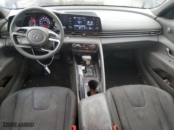 2022 Hyundai Elantra Essential with VIN KMHLM4AG2NU244586, listed as a Copart auction lot 45115335 with 94,268 mi miles and Salvage Title. Bid and sale history available at carsss.com. Image 8.