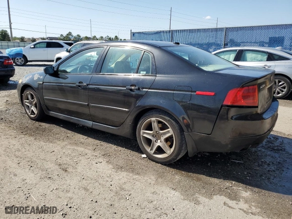 2005 Acura TL with VIN 19UUA66275A060984, listed as a Copart auction lot 53052115 with 223,335 mi miles and Salvage Title. Bid and sale history available at carsss.com. Image 2.
