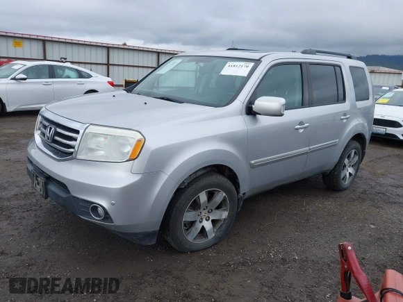 2015 Honda Pilot Touring with VIN 5FNYF4H94FB018152, listed as a IAAI auction lot 41812170 with 130,661 mi miles. Bid and sale history available at carsss.com. Image 17.