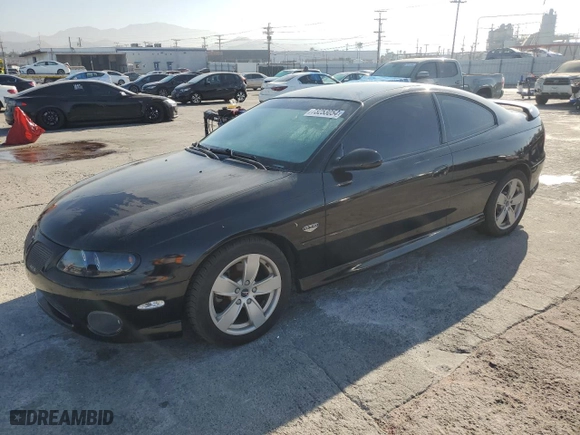 2004 Pontiac GTO with VIN 6G2VX12G44L192424, listed as a Copart auction lot 73253054 with 62,014 mi miles and Salvage Title. Bid and sale history available at carsss.com. Image 1.