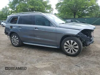 2019 Mercedes-Benz GLS 450 with VIN 4JGDF6EE2KB229497, listed as a Copart auction lot 54791425 with 101,564 mi miles and Salvage title. Bid and sale history available at DreamBid. Image 4.