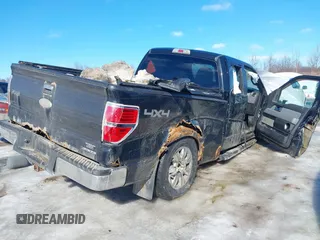 2012 Ford F-150 XL with VIN 1FTFX1EF8CFA52034, listed as a IAAI auction lot 41634186 with 168,533 mi miles. Bid and sale history available at carsss.com. Image 4.