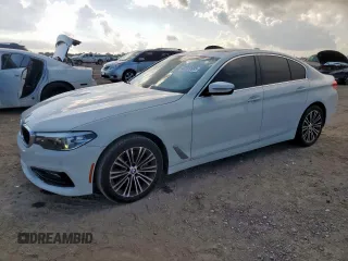 2018 BMW 5 Series 530i with VIN WBAJA5C53JG898573, listed as a Copart auction lot 62329985 with Not provided miles and Salvage title. Bid and sale history available at DreamBid. Image 1.