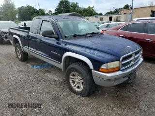2001 Dodge Dakota Sport with VIN 1B7GG22N81S316976, listed as a Copart auction lot 66540324 with 251,066 mi miles and Non Repairable. Bid and sale history available at carsss.com. Image 4.