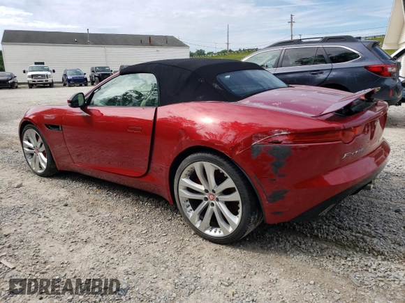 2014 Jaguar F-Type S with VIN SAJWA6FC6E8K09233, listed as a Copart auction lot 61130714 with Not Provided miles and Clean Title. Bid and sale history available at DreamBid. Image 2.
