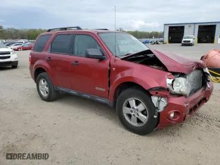 2008 Ford Escape XLT with VIN 1FMCU03188KE75283, listed as a Copart auction lot 51109655 with 0 mi miles and Salvage Title. Bid and sale history available at carsss.com. Image 4.
