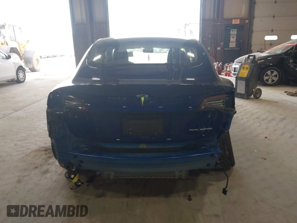 2022 Tesla Model 3 Long Range with VIN 5YJ3E1EB8NF255163, listed as a IAAI auction lot 42105451 with 40,166 mi miles and . Bid and sale history available at DreamBid. Image 16.