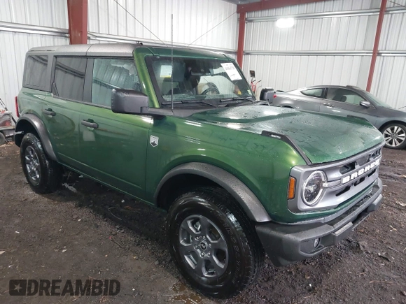 2024 Ford Bronco Big Bend with VIN 1FMDE7BH6RLA88901, listed as a IAAI auction lot 41864728 with 3,416 mi miles and . Bid and sale history available at DreamBid. Image 1.