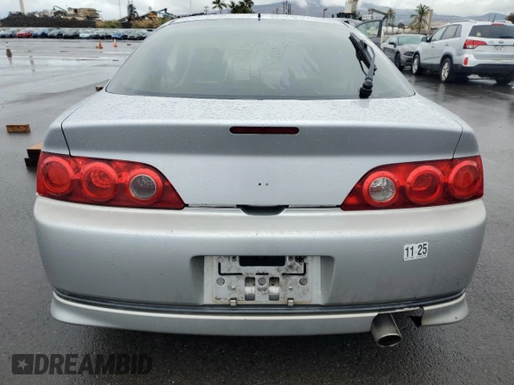 2005 Acura RSX with VIN JH4DC53835S010815, listed as a Copart auction lot 89394445 with 92,186 mi miles and Salvage title. Bid and sale history available at DreamBid. Image 6.