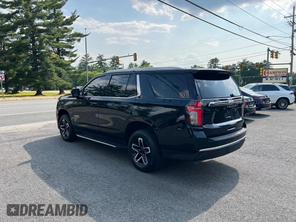 2021 Chevrolet Tahoe LT with VIN 1GNSCNKD1MR145117, listed as a Copart auction lot 60938695 with 34,709 mi miles and Clean title. Bid and sale history available at DreamBid. Image 3.
