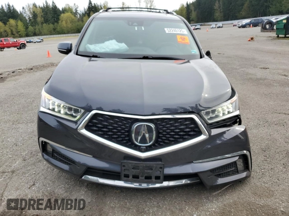 2019 Acura MDX w/Advance Pkg with VIN 5J8YD4H82KL003560, listed as a Copart auction lot 52240125 with 101,709 mi miles and Salvage Title. Bid and sale history available at carsss.com. Image 5.