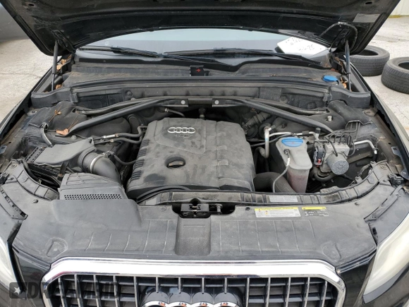 2013 Audi Q5 Premium Plus with VIN WA1LFAFP4DA051243, listed as a Copart auction lot 51866855 with 145,017 mi miles and Salvage Title. Bid and sale history available at carsss.com. Image 12.
