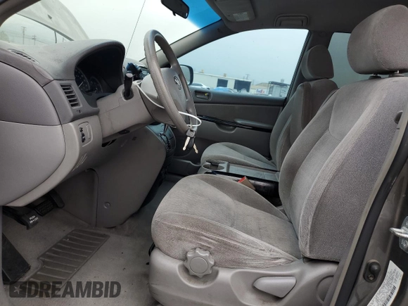 2004 Toyota Sienna CE with VIN 5TDZA23C64S134357, listed as a Copart auction lot 53496185 with 269,287 mi miles and Clean Title. Bid and sale history available at carsss.com. Image 7.