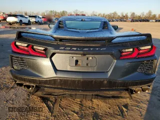 2021 Chevrolet Corvette 3LT with VIN 1G1YC2D47M5102075, listed as a Copart auction lot 85314404 with 3,650 mi miles and Salvage Title. Bid and sale history available at carsss.com. Image 6.