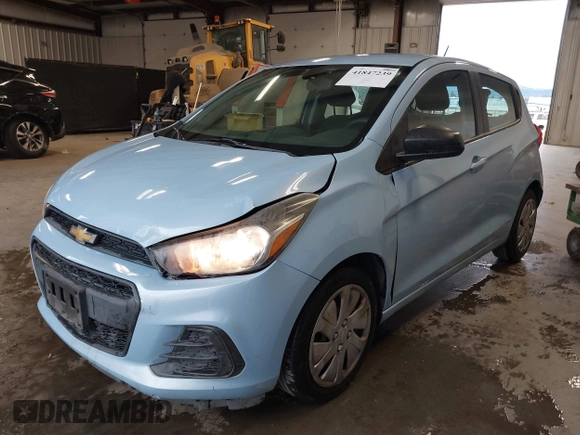 2016 Chevrolet Spark LS with VIN KL8CB6SA9GC574971, listed as a IAAI auction lot 41847239 with 104,169 mi miles. Bid and sale history available at carsss.com. Image 17.