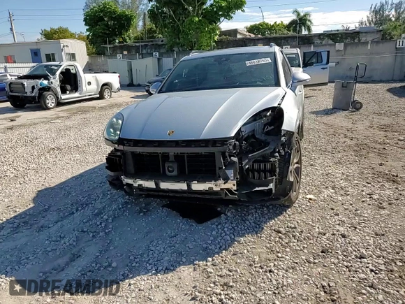 2019 Porsche Cayenne E-Hybrid with VIN WP1AE2AY0KDA50140, listed as a Copart auction lot 46810765 with 68,162 mi miles and Salvage title. Bid and sale history available at DreamBid. Image 14.