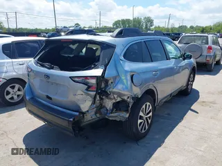 2020 Subaru Outback Premium with VIN 4S4BTAEC2L3226595, listed as a IAAI auction lot 42374094 with 57,369 mi miles and . Bid and sale history available at DreamBid. Image 4.