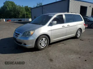 2007 Honda Odyssey EX with VIN 5FNRL38437B138652, listed as a Copart auction lot 62660295 with 182,484 mi miles and Clean title. Bid and sale history available at DreamBid. Image 1.