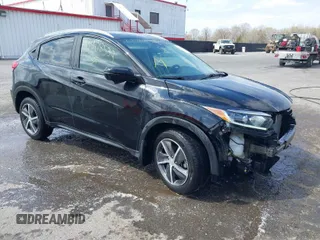 2021 Honda HR-V EX with VIN 3CZRU6H51MM727076, listed as a IAAI auction lot 41908539 with 37,730 mi miles. Bid and sale history available at carsss.com. Image 1.