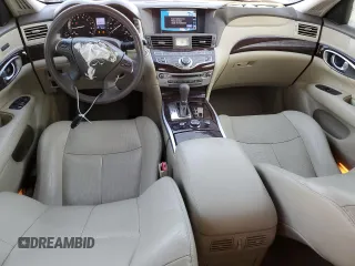 2018 Infiniti Q70 Luxe with VIN JN1BY1AR6JM220020, listed as a Copart auction lot 85592334 with 39,494 mi miles and Salvage title. Bid and sale history available at DreamBid. Image 8.
