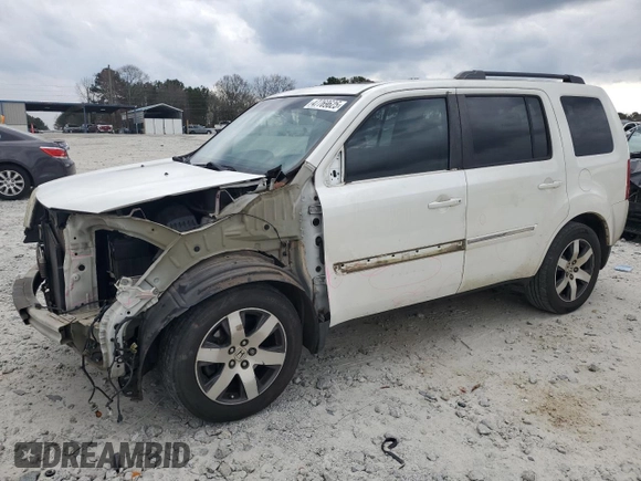 2012 Honda Pilot Touring with VIN 5FNYF4H98CB066135, listed as a Copart auction lot 47769625 with 171,708 mi miles and Salvage Title. Bid and sale history available at carsss.com. Image 1.