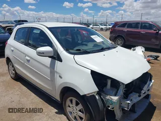2015 Mitsubishi Mirage ES z VIN ML32A4HJ2FH041933, wystawiony jako IAAI lot #42415813 z przebiegiem 58 769 mil mil oraz . Historia ofert i sprzedaży dostępna na DreamBid. Obrazek 1.