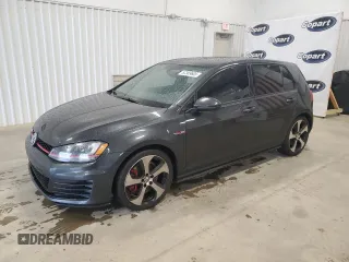 2017 Volkswagen Golf GTI S with VIN 3VW447AU3HM007465, listed as a Copart auction lot 52369605 with 99,619 mi miles and Salvage Title. Bid and sale history available at carsss.com. Image 1.