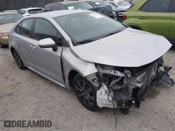2021 Toyota Corolla LE with VIN 5YFEPMAE9MP258421, listed as a IAAI auction lot 41775756 with 81,675 mi miles and . Bid and sale history available at DreamBid. Image 1.
