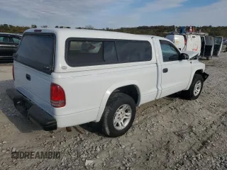2003 Dodge Dakota with VIN 1D7FL16XX3S353971, listed as a Copart auction lot 77018554 with 0 mi miles and Salvage Title. Bid and sale history available at carsss.com. Image 3.