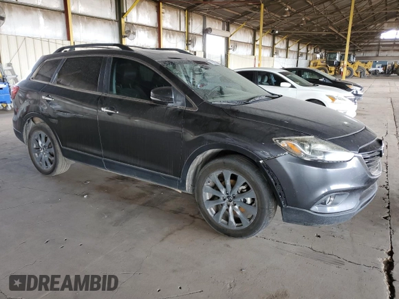 2015 Mazda CX-9 Grand Touring with VIN JM3TB2DV0F0463488, listed as a Copart auction lot 72659294 with 124,618 mi miles and Clean Title. Bid and sale history available at carsss.com. Image 4.