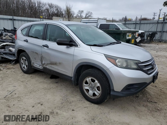 2014 Honda CR-V LX with VIN 2HKRM4H37EH711271, listed as a Copart auction lot 48979485 with 123,075 mi miles and Salvage Title. Bid and sale history available at carsss.com. Image 4.