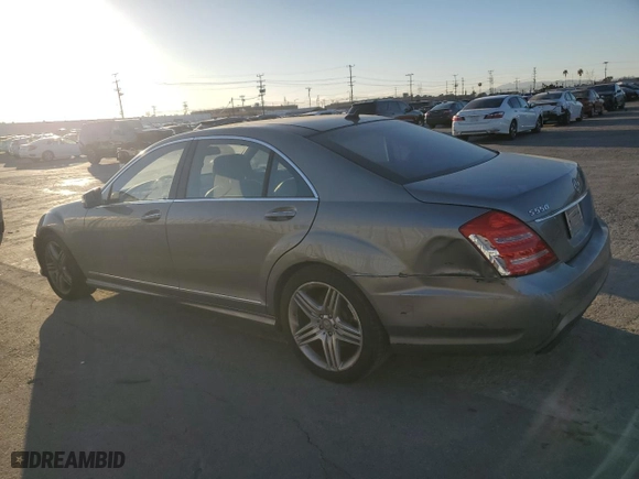 2013 Mercedes-Benz S-Class S 550 with VIN WDDNG7DB9DA519723, listed as a Copart auction lot 45990435 with 143,656 mi miles and Salvage Title. Bid and sale history available at carsss.com. Image 2.