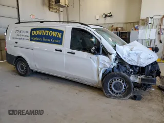 2021 Mercedes-Benz Metris Cargo with VIN W1YV0CEY6M3857204, listed as a Copart auction lot 47120605 with Not Provided miles and Salvage Title. Bid and sale history available at DreamBid. Image 4.