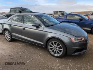 2015 Audi A3 Premium with VIN WAUAJGFF2F1032504, listed as a Copart auction lot 88270145 with 101,018 mi miles and Salvage title. Bid and sale history available at DreamBid. Image 4.