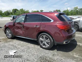 2018 Acura MDX Technology with VIN 5J8YD4H79JL013024, listed as a Copart auction lot 56450505 with 89,375 mi miles and Salvage title. Bid and sale history available at DreamBid. Image 2.