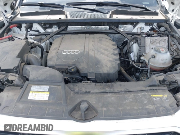 2022 Audi Q5 S line Premium Plus with VIN WA1EAAFY9N2112369, listed as a IAAI auction lot 42604571 with 58,303 mi miles and . Bid and sale history available at DreamBid. Image 10.