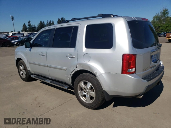 2009 Honda Pilot EX-L with VIN 5FNYF48549B009985, listed as a Copart auction lot 55786845 with 118,682 mi miles and Salvage title. Bid and sale history available at DreamBid. Image 2.