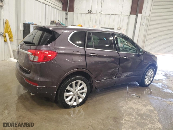 2017 Buick Envision Premium I with VIN LRBFXESX5HD122174, listed as a Copart auction lot 52138475 with 19,655 mi miles and Non Repairable. Bid and sale history available at carsss.com. Image 3.