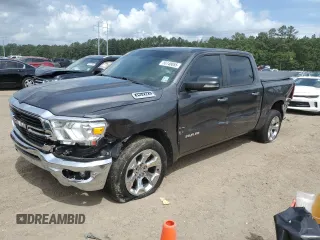 2019 Ram 1500 Big Horn z VIN 1C6RRFFG7KN647481, wystawiony jako Copart lot #55148055 z przebiegiem 118 138 mil mil oraz Szkoda całkowita • Salvage title. Historia ofert i sprzedaży dostępna na DreamBid. Obrazek 1.